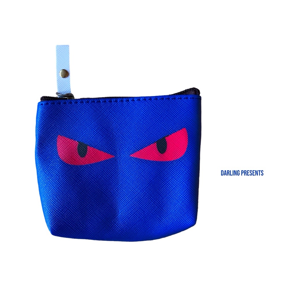 Eyes Small Multi Purpose Bag Color Blue Size 4 X 4.5